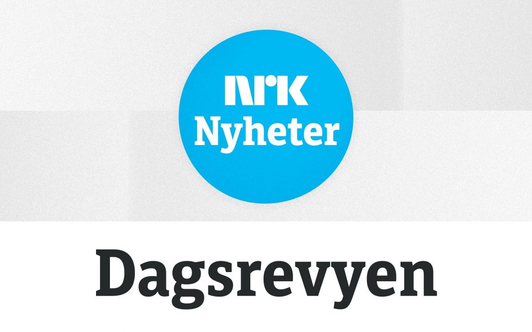 Vi fikk innslag på Dagsrevyen onsdag 14. november!