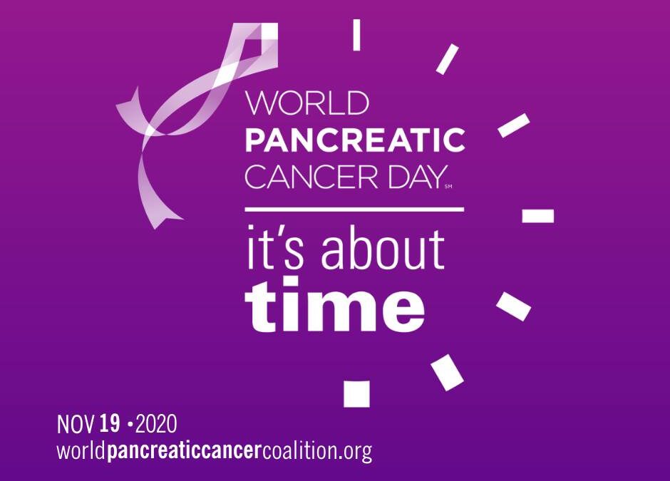 World Pancreatic Cancer Day 2020 den 19. november.