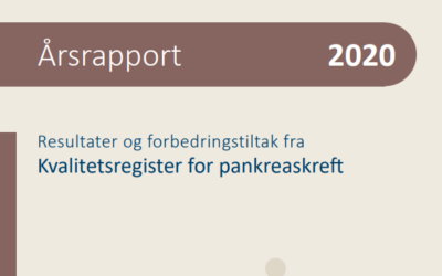 Årsrapport fra Kvalitetsregisteret for pankreaskreft