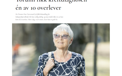 Torunn fikk kreftdiagnosen én av 10 overlever